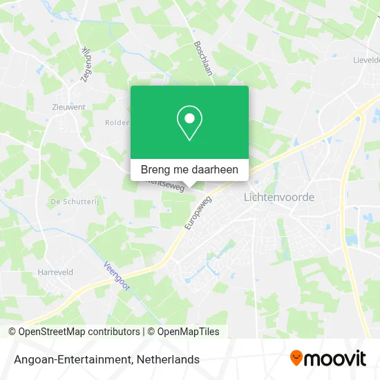 Angoan-Entertainment kaart