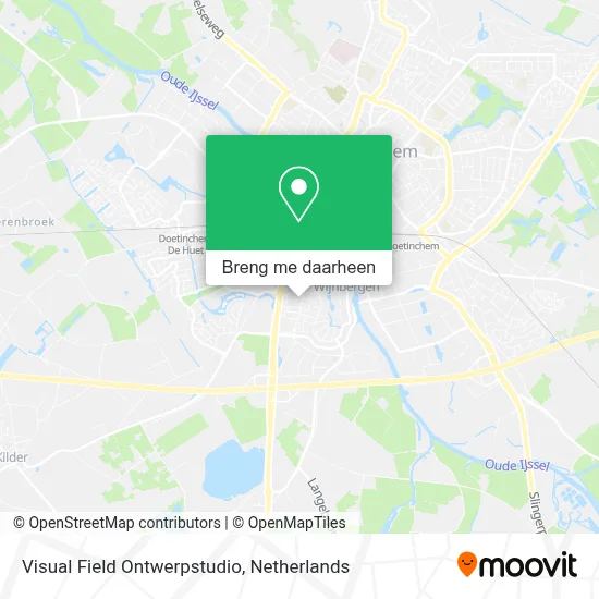 Visual Field Ontwerpstudio kaart