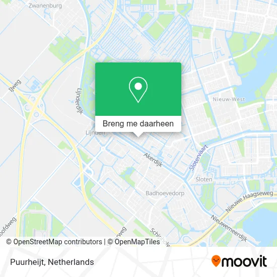 Puurheijt kaart