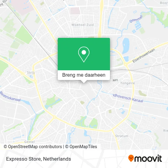 Expresso Store kaart