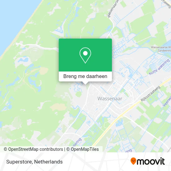 Superstore kaart
