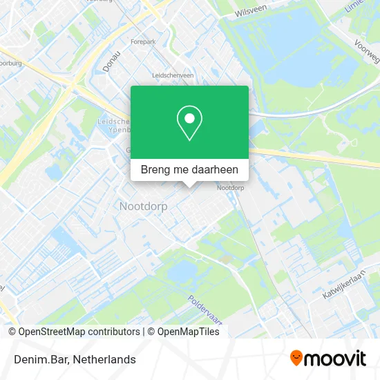 Denim.Bar kaart