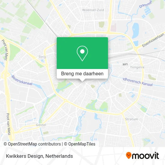 Kwikkers Design kaart