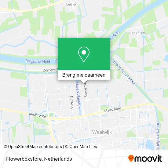 Flowerboxstore kaart