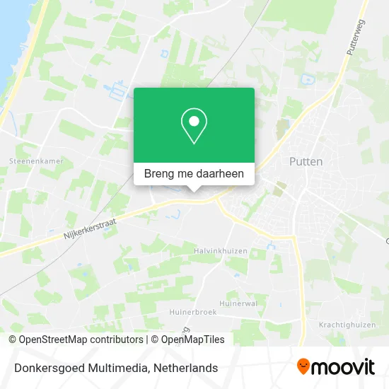 Donkersgoed Multimedia kaart