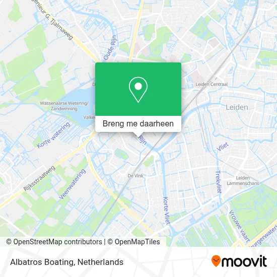 Albatros Boating kaart