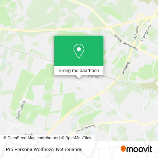 Pro Persona Wolfheze kaart