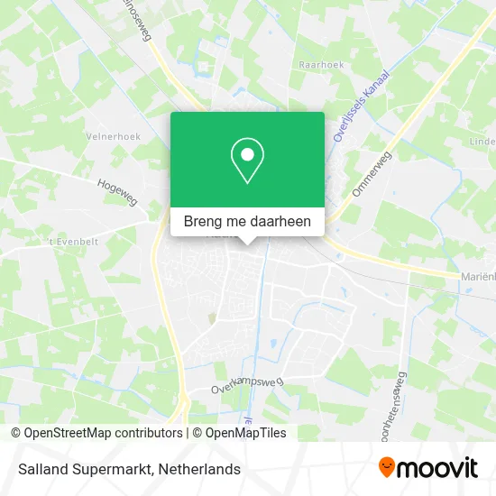 Salland Supermarkt kaart
