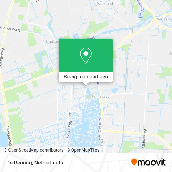 De Reuring kaart