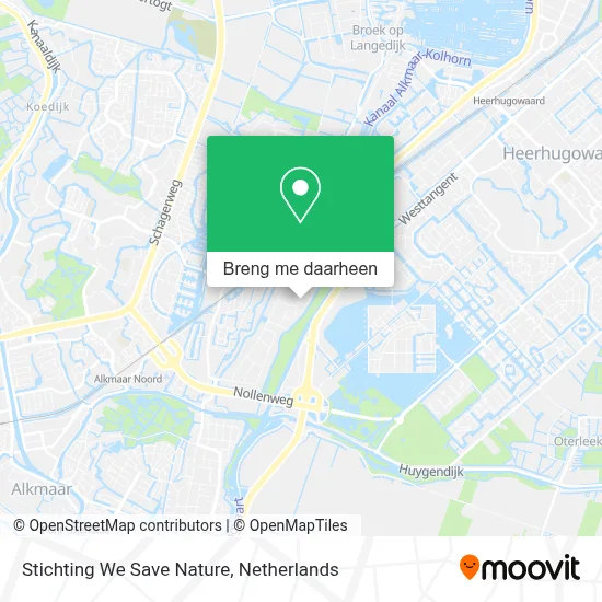Stichting We Save Nature kaart