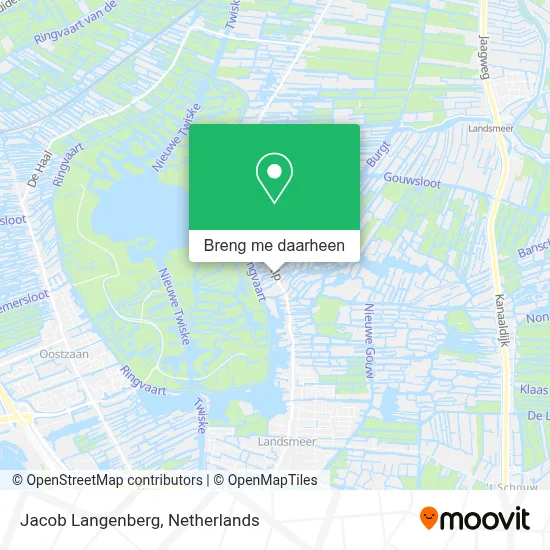 Jacob Langenberg kaart