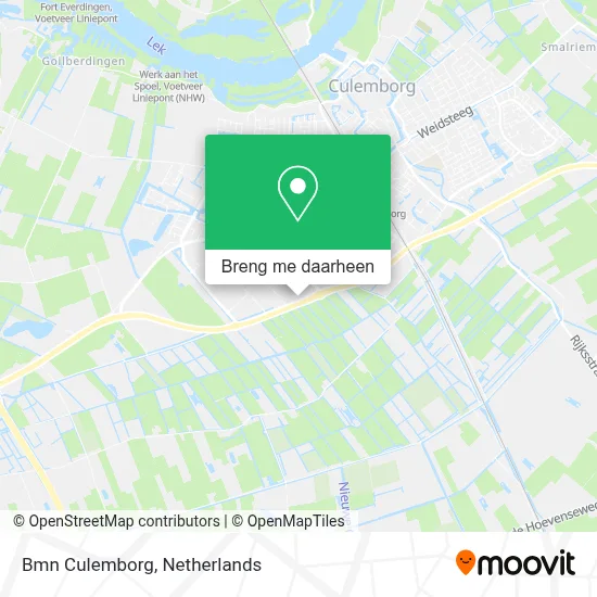 Bmn Culemborg kaart