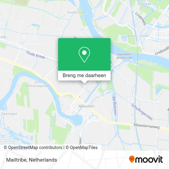 Mailtribe kaart