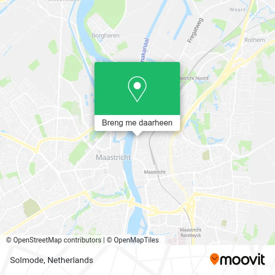 Solmode kaart