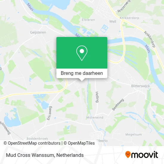 Mud Cross Wanssum kaart