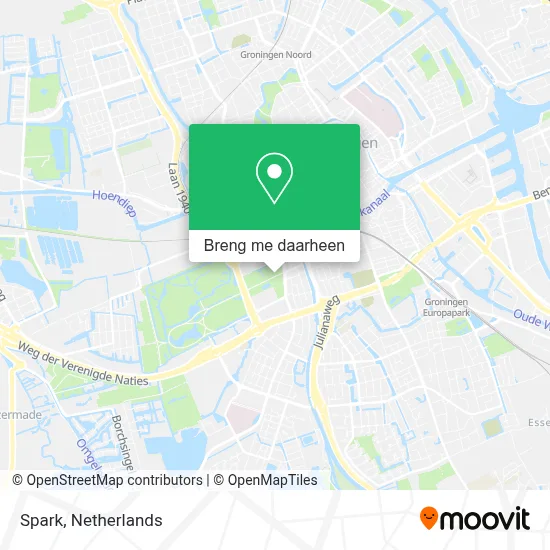 Spark kaart
