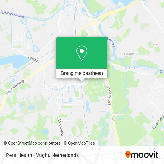 Pets Health - Vught kaart