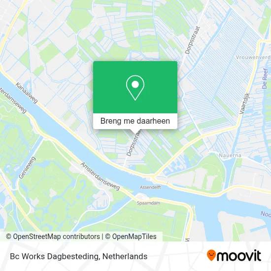 Bc Works Dagbesteding kaart