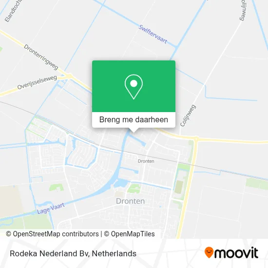 Rodeka Nederland Bv kaart