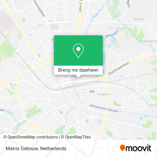 Matrix Gebouw kaart