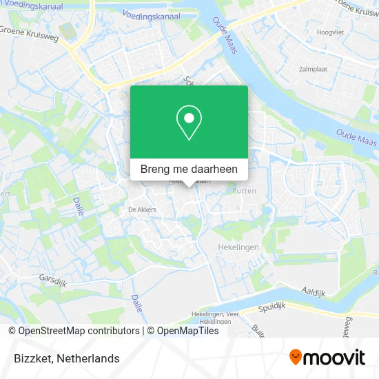 Bizzket kaart