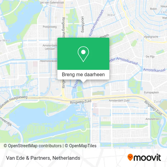 Van Ede & Partners kaart