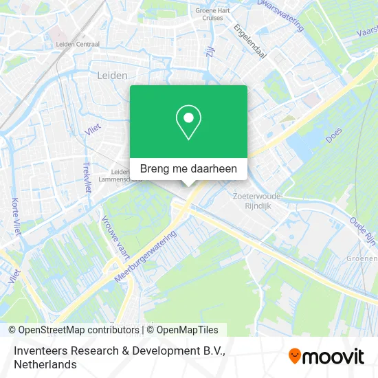 Inventeers Research & Development B.V. kaart