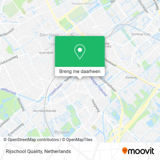 Rijschool Quality kaart