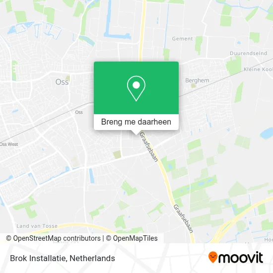 Brok Installatie kaart