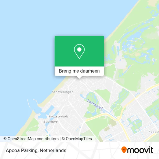 Apcoa Parking kaart