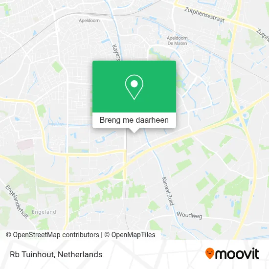 Rb Tuinhout kaart
