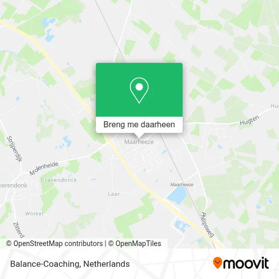 Balance-Coaching kaart