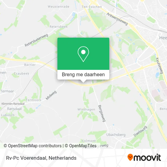 Rv-Pc Voerendaal kaart