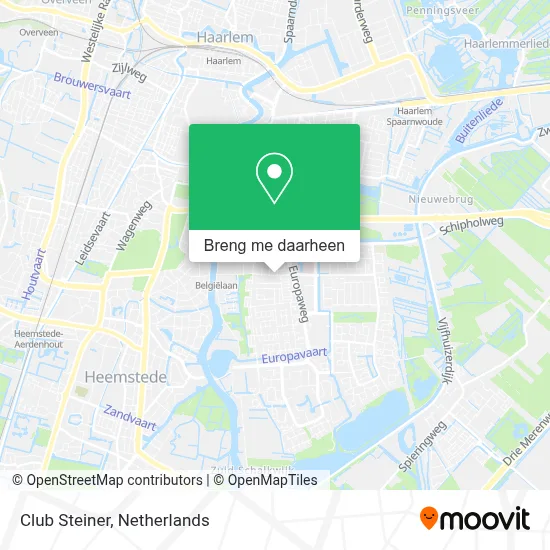 Club Steiner kaart