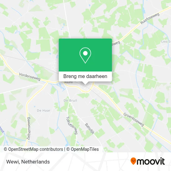 Wewi kaart
