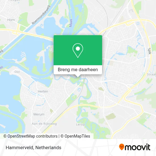 Hammerveld kaart