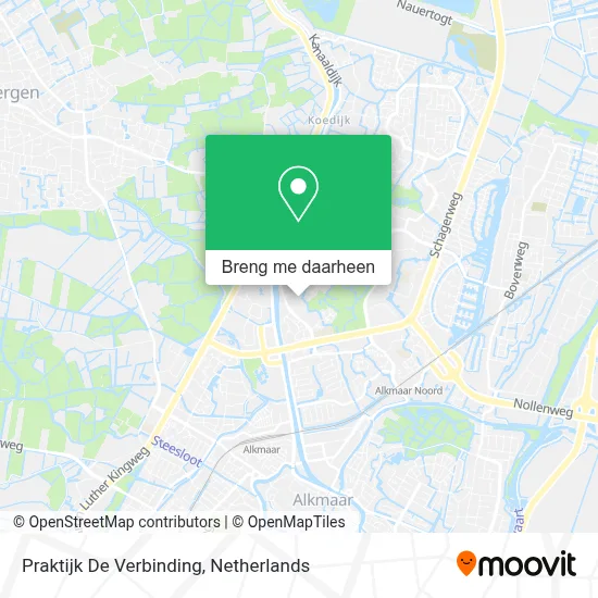 Praktijk De Verbinding kaart