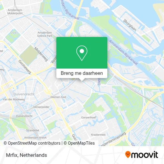 Mrfix kaart