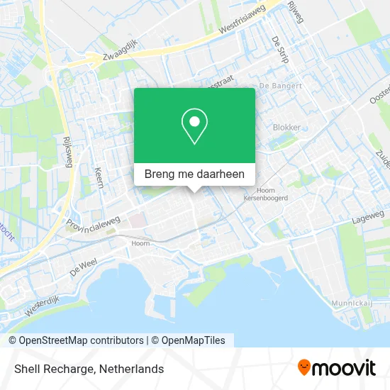 Shell Recharge kaart