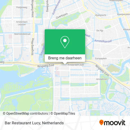 Bar Restaurant Lucy kaart