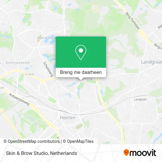 Skin & Brow Studio kaart