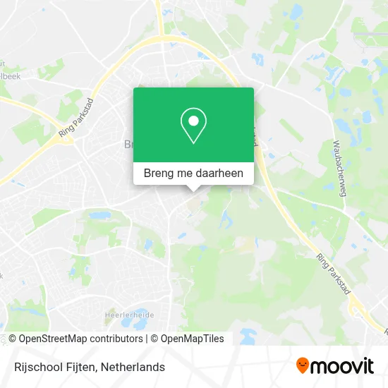 Rijschool Fijten kaart