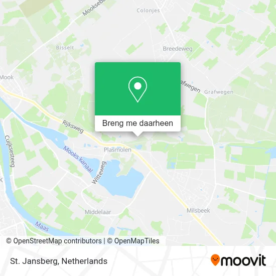 St. Jansberg kaart
