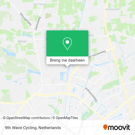 9th Wave Cycling kaart