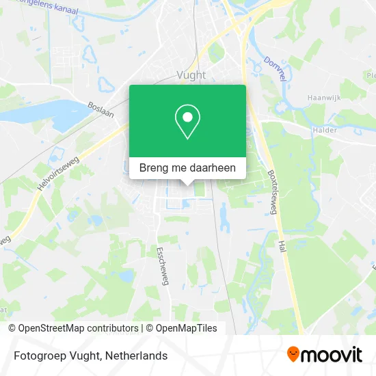 Fotogroep Vught kaart