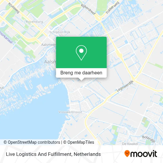Live Logistics And Fulfillment kaart