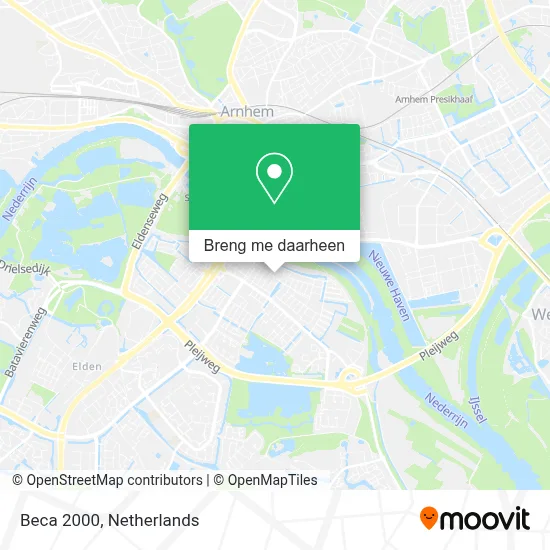 Beca 2000 kaart