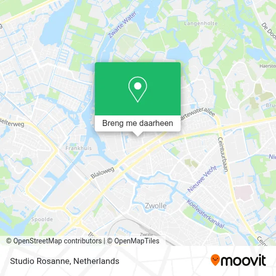 Studio Rosanne kaart