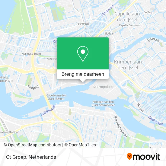 Ct-Groep kaart