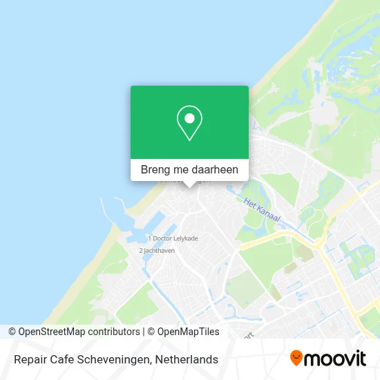 Repair Cafe Scheveningen kaart
